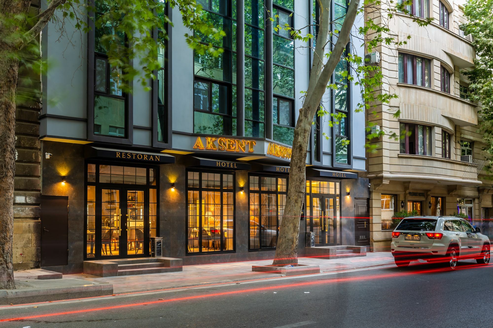 Aksent Hotel Баку Экстерьер фото